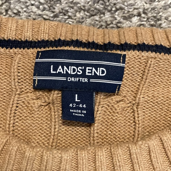 Lands End Sweater, size Large - Picture 2 of 3